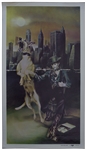 David Bowie Diamond Dogs Poster From 1974